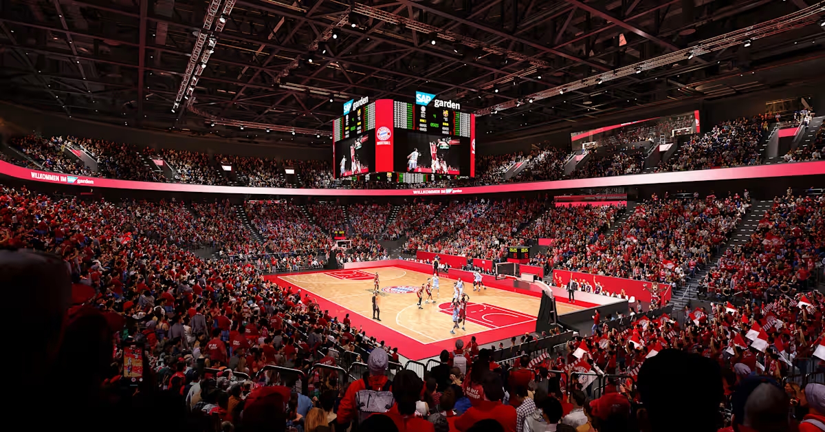 SAP Garden München FC Bayern Basketball Credit